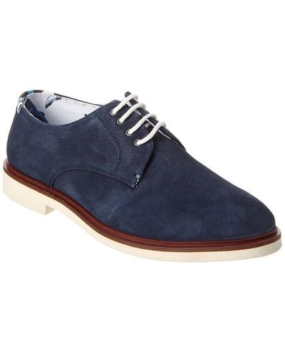 Paisley & Gray Bromfield Suede Oxford - Blue