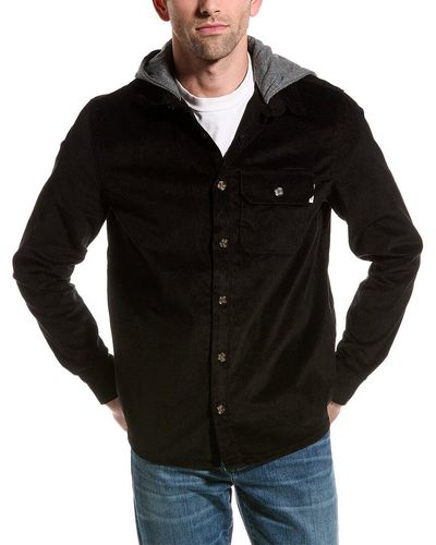 Sovereign Code Fresh Corduroy Shirt Jacket - Black