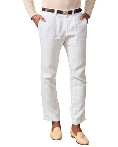 J.McLaughlin Solid Rori Linen Pant - Grey