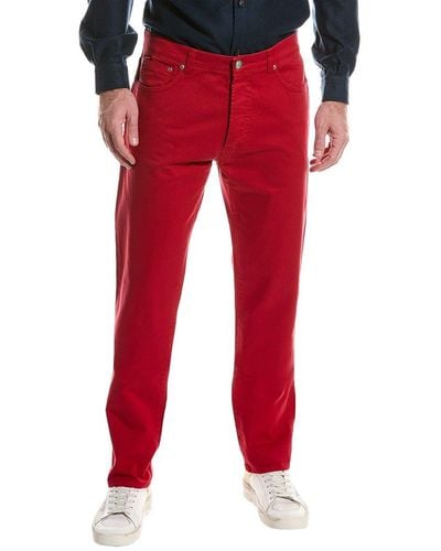Isaia Trouser - Red