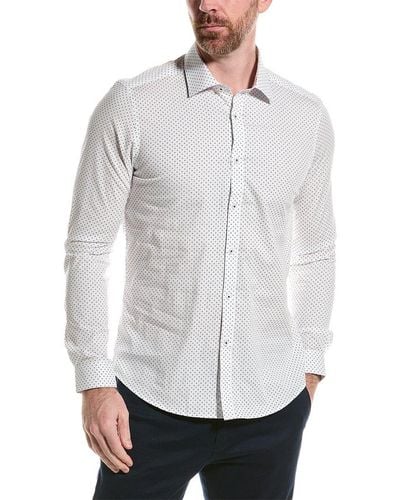 Paisley & Gray Samuel Slim Fit Shirt - White