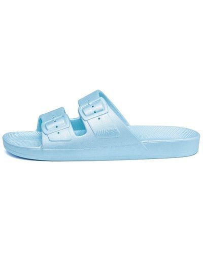 FREEDOM MOSES Two Band Sandal - Blue