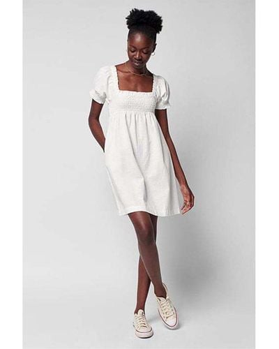 Faherty Ramona Dress - White
