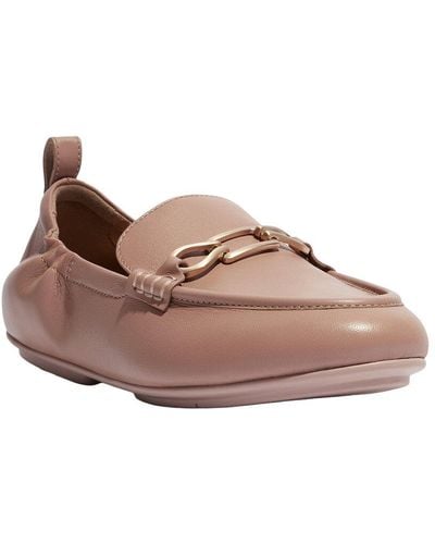 Fitflop Allegro Leather Loafer - Brown