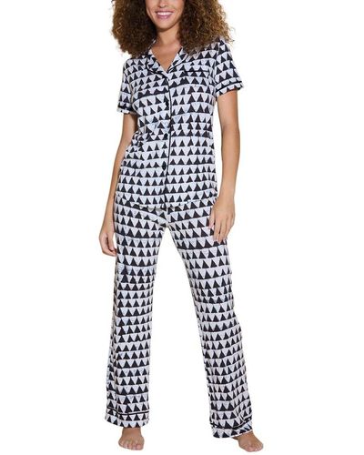 Cosabella, Bella Petite Long Sleeve Top & Pant Pajamas