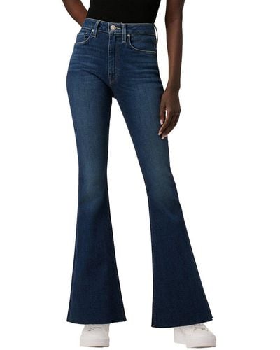 Hudson Jeans Holly Nation High-rise Flare Jean - Blue