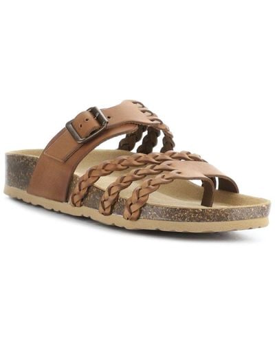 Bos. & Co. Bos. & Co. Sabina Leather Sandal - Brown