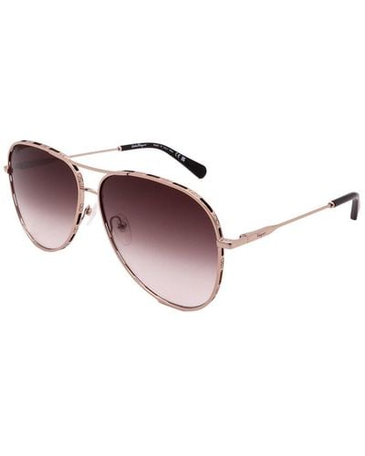 Ferragamo Sf268s 62mm Sunglasses - Pink