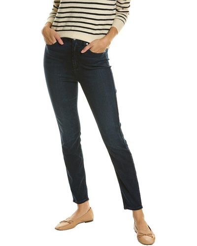 7 For All Mankind B(air) High-waist Prkave Ankle Skinny Jean - Blue