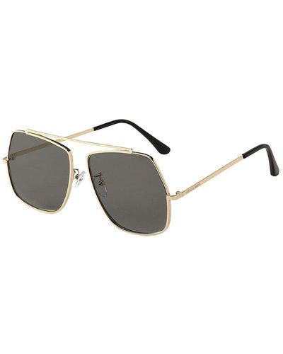 Fifth & Ninth Sofia 54mm Sunglasses - Metallic