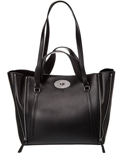 Mulberry Bayswater Small Leather Tote - Black