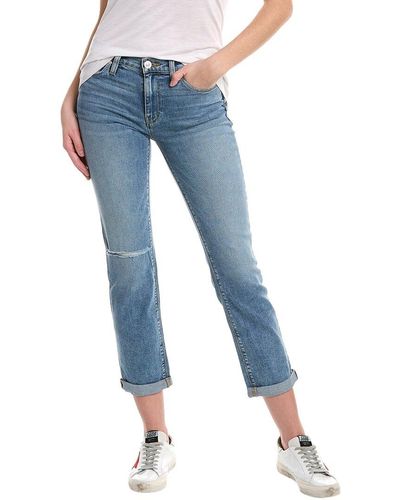 Hudson Jeans Nico The One Straight Ankle Jean - Blue