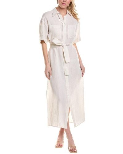 Peserico Linen Shirtdress - White