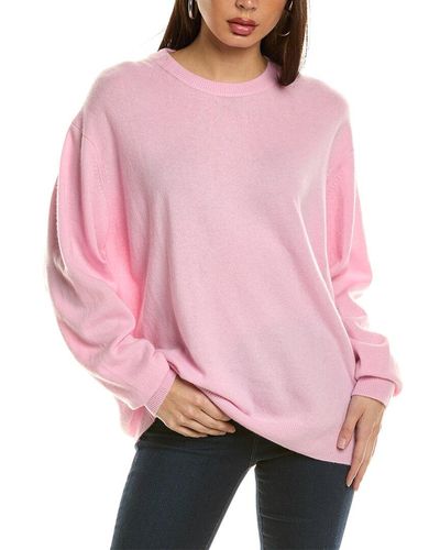 Auguste Zoya Wool & Cashmere-blend Sweater - Pink