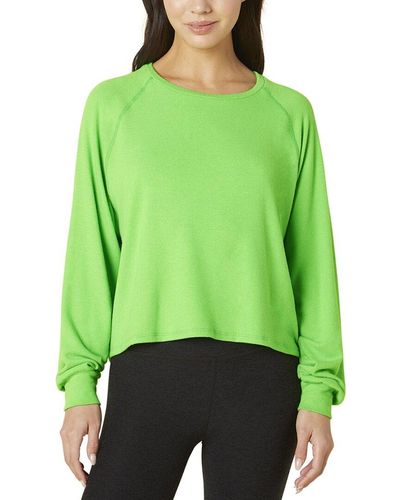 Beyond Yoga Slouchy Lounge Pullover - Green