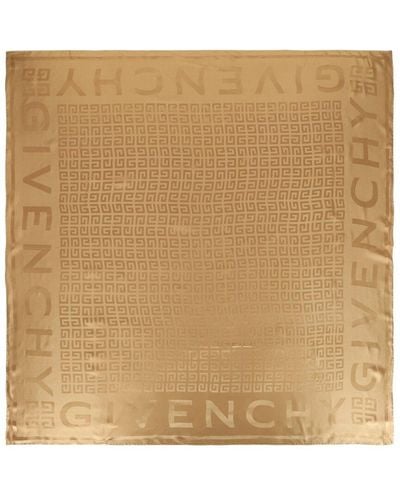 Givenchy Silk Scarf - Natural