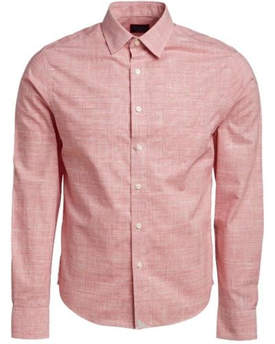 UNTUCKit Slim Fit Wrinkle-free Avellino Shirt - Pink