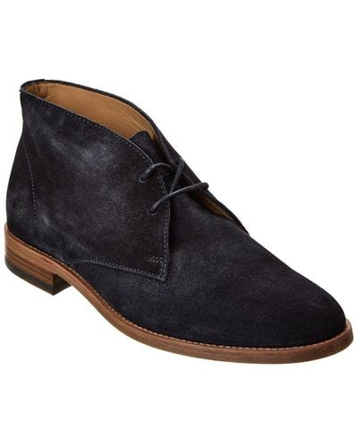 Tod's Suede Bootie - Blue