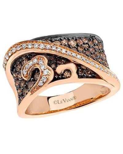 Le Vian Le Vian 14k Rose Gold 1.21 Ct. Tw. Diamond Ring - White