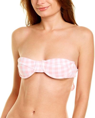 Frankie's Bikinis Bikinis Cielo Bikini Top - Pink