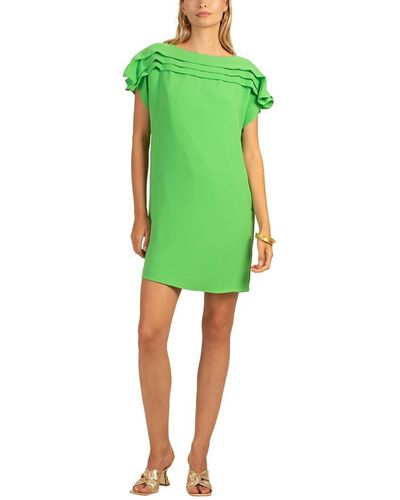 Trina Turk Adita Mini Dress - Green