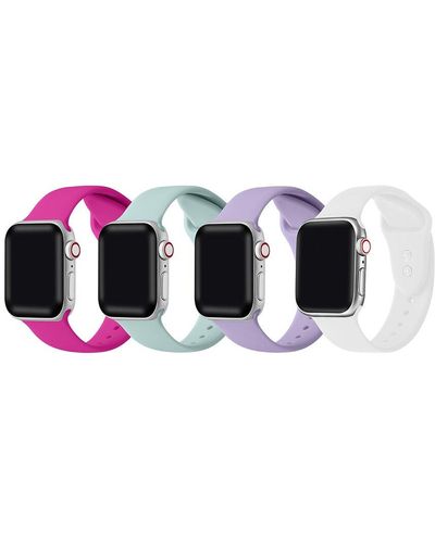The Posh Tech 4-pack Silicone Band Bundle - Blue