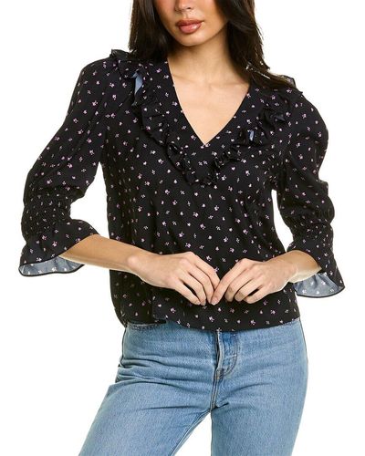 French Connection Dylan Top - Black