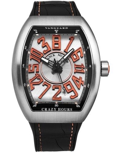 Franck Muller Vanguard Crazy Hours Watch - Gray