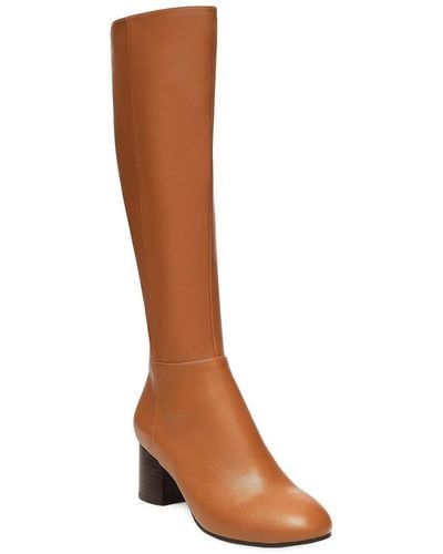 Joie Racquel Leather Boot - Brown