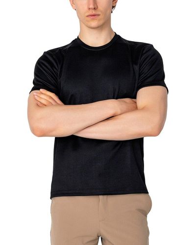 Ron Tomson Muscle Fit Crew Neck T-shirt - Black