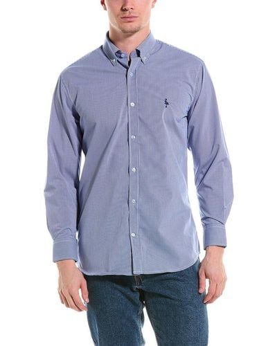 Tailorbyrd On The Fly Performance Shirt - Blue