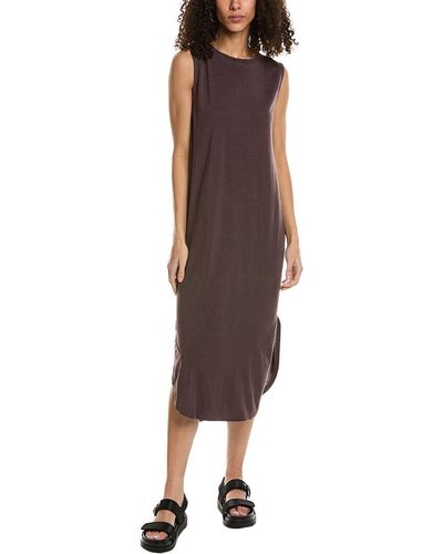 Project Social T Snap Out Of It Tank Dress - Brown