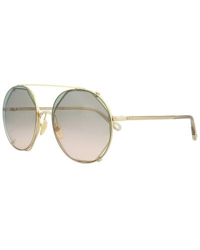 Chloé Ch0041s 57mm Sunglasses - Metallic