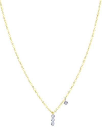 Rose Gold Diamond and Pink Sapphire Layering Necklace – Meira T Boutique