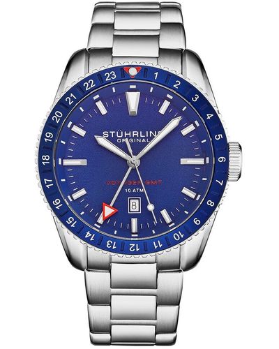 Stuhrling Aquadiver Watch - Blue