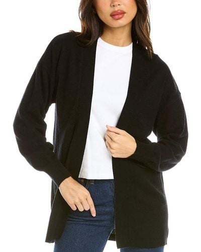 Lea & Viola Pleated Wool & Cashmere-blend Top - Black