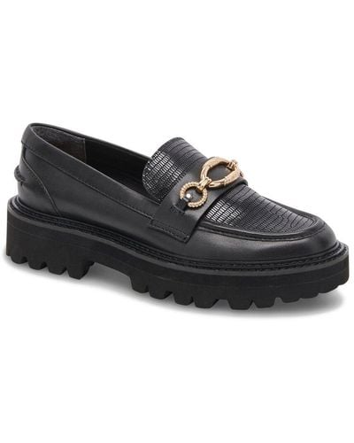 Dolce Vita Mambo Leather Loafer - Black