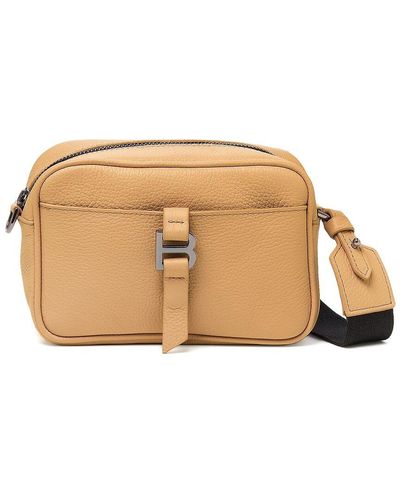 Botkier Baxter Camera Leather Crossbody - Natural