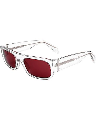 Retrosuperfuture Smile 54mm Sunglasses - Red