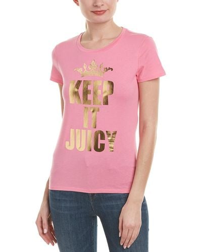 Juicy Couture Keep It Juicy Classic T-shirt - Pink