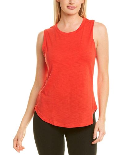 Terez Muscle Tank - Red