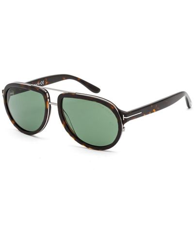 Tom Ford Geoffrey 58mm Sunglasses - Green