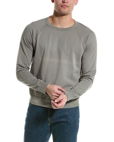 Save Khaki Fleece Crewneck Sweatshirt - Grey