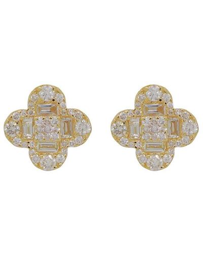 Diana M. Jewels Fine Jewellery 1.30 Ct. Tw. Diamond Earrings - Multicolour