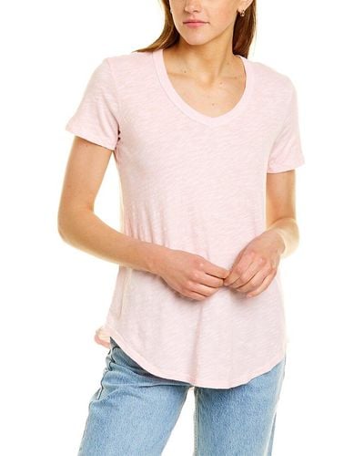 Wilt Short Sleeve High-low T-shirt - Pink