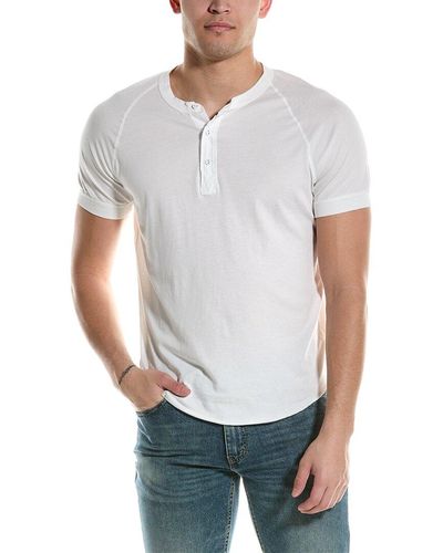 Save Khaki Henley Shirt - White
