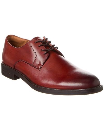 Kenneth Cole Tech Lace-up Leather Oxford - Red