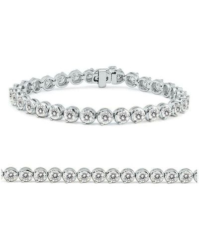 Monary 14k 9.90 Ct. Tw. Diamond Bracelet - White