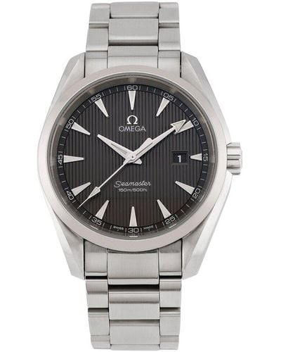 Omega Seamaster Aqua Terra Watch, Circa 2000S (Authentic Pre-Owned) - Grey