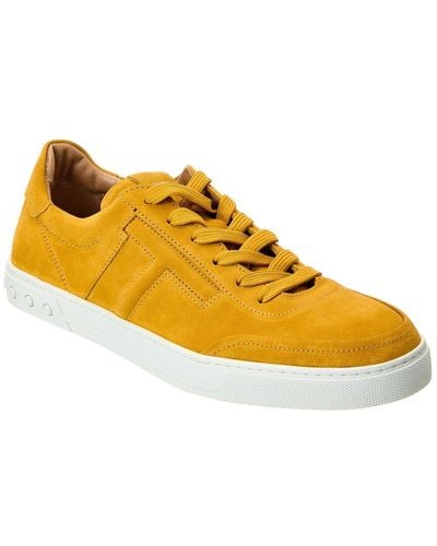 Tod's Suede Sneaker - Yellow